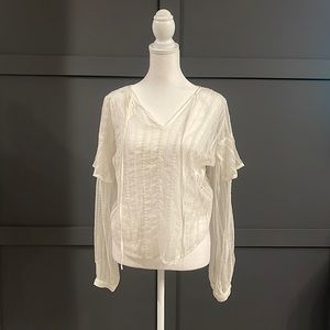 White Shear Blouse